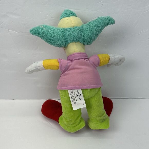 The Simpsons Krusty The Clown Plush Stuffed Toy 12" Universal Studios - Picture 2 of 9